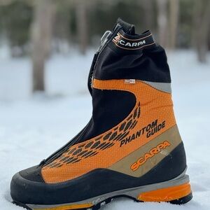 Scarpa Phantom Guide Men's Boots - Black and Orange